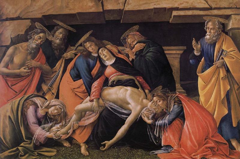 Sandro Botticelli Christ died oil painting image